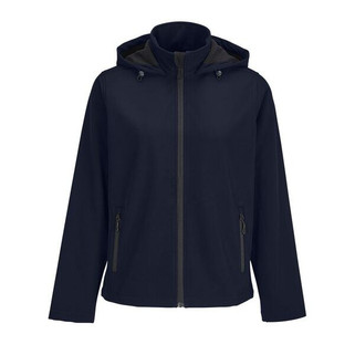 SOLS 04448 - RACE HOODED WOMEN Damen Kapuzenjacke, Softshell