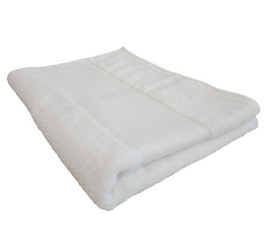 TOWEL CITY TC506 - ORGANIC BATH SHEET WITH PRINTABLE BORDER