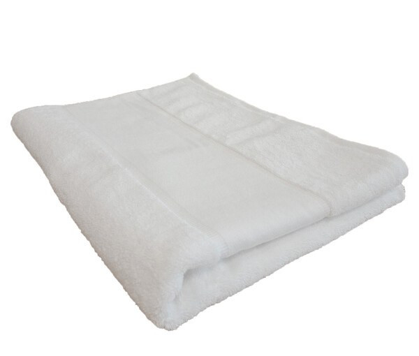 TOWEL CITY TC506 - ORGANIC BATH SHEET WITH PRINTABLE BORDER