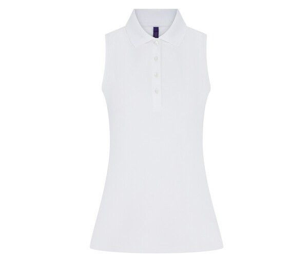 HENBURY HY477 - LADIES' SLEEVELESS COOLPLUS® POLO SHIRT