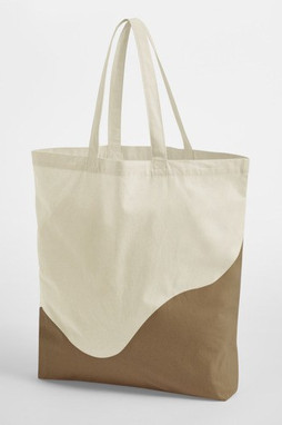 WESTFORD MILL WM235 - Sac shopping imprimé vague