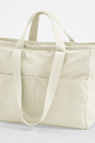 WESTFORD MILL WM604 - DUAL HANDLE CARGO POCKET TOTE