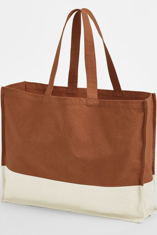 WESTFORD MILL WM858 - EARTHAWARE® ORGANIC CONTRAST SHOPPER