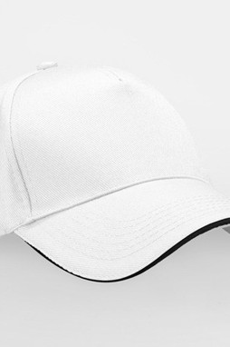 Beechfield BF15C - Casquette 5 Panneaux 100% Coton