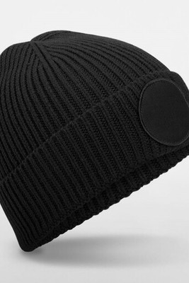 BEECHFIELD BF332R - CIRCULAR FASHION PATCH BEANIE