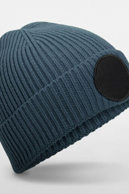 BEECHFIELD BF332R - CIRCULAR FASHION PATCH BEANIE