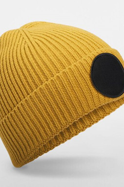 BEECHFIELD BF332R - CIRCULAR FASHION PATCH BEANIE