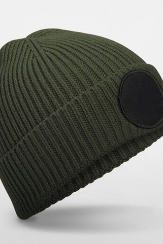 BEECHFIELD BF332R - CIRCULAR FASHION PATCH BEANIE