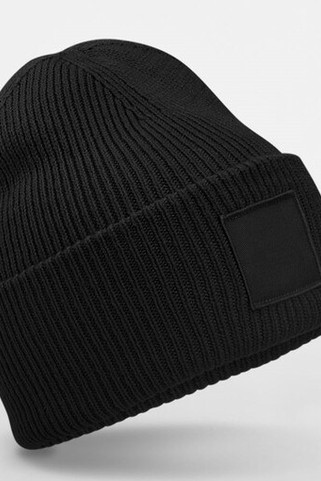 BEECHFIELD BF336R - DEEP CUFFED TONAL PATCH BEANIE