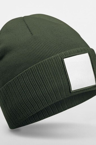 BEECHFIELD BF337R - APPLIQUÉ PATCH BEANIE