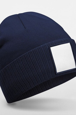 BEECHFIELD BF337R - APPLIQUÉ PATCH BEANIE