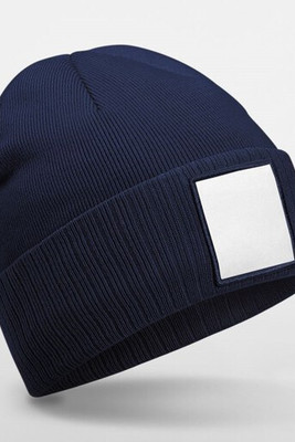 BEECHFIELD BF337R - APPLIQUÉ PATCH BEANIE