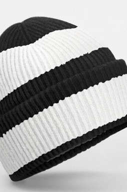 BEECHFIELD BF391R - COLOUR BLOCK BEANIE
