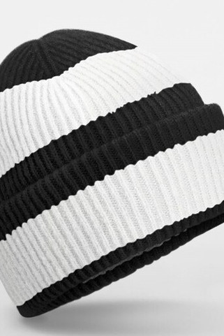 BEECHFIELD BF391R - Bonnet rayé