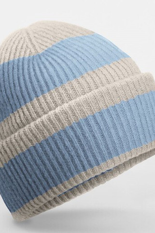 BEECHFIELD BF391R - COLOUR BLOCK BEANIE