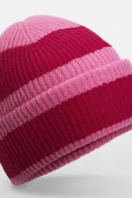 BEECHFIELD BF391R - COLOUR BLOCK BEANIE
