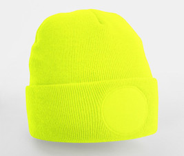Beechfield BF446 - Customizable Soft-Touch Acrylic Beanie with Yoke