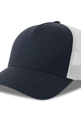 ATLANTIS HEADWEAR AT228 - 5-panel cotton trucker-style cap
