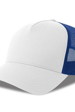 ATLANTIS HEADWEAR AT228 - 5-panel cotton trucker-style cap
