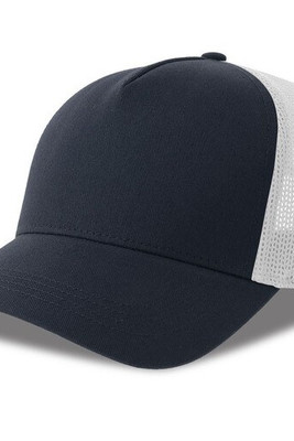 ATLANTIS HEADWEAR AT228 - 5-panel cotton trucker-style cap