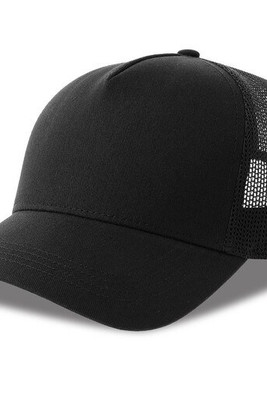 ATLANTIS HEADWEAR AT228 - Casquette 5 pans style trucker en coton