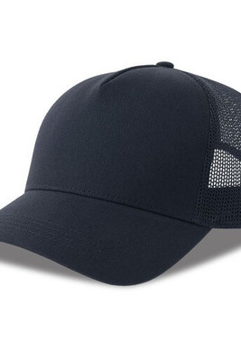 ATLANTIS HEADWEAR AT228 - Casquette 5 pans style trucker en coton