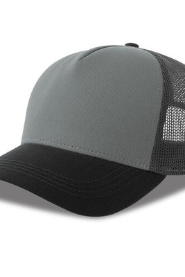 ATLANTIS HEADWEAR AT228 - 5-panel cotton trucker-style cap