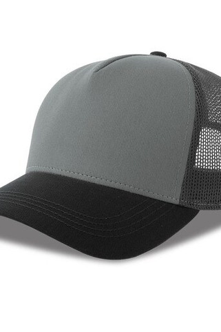 Atlantis Headwear AT228 - 5-paneelinen puuvillainen trucker-tyylinen lippis