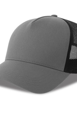 ATLANTIS HEADWEAR AT228 - 5-panel cotton trucker-style cap