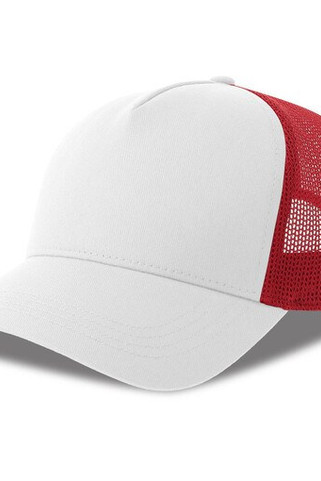 Atlantis Headwear AT228 - 5-panels bomullskeps i trucker-stil