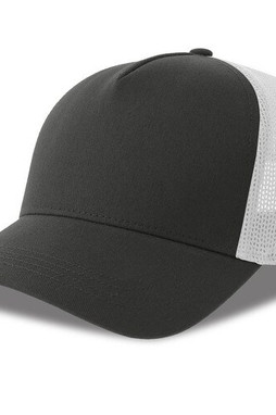 ATLANTIS HEADWEAR AT228 - 5-panel cotton trucker-style cap