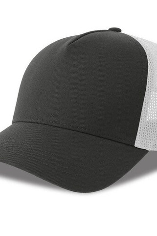 ATLANTIS HEADWEAR AT228 - 5-panel cotton trucker-style cap