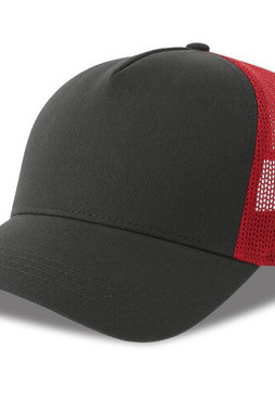 ATLANTIS HEADWEAR AT228 - 5-panel cotton trucker-style cap