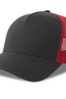 ATLANTIS HEADWEAR AT228 - 5-Panel-Cap im Trucker-Stil aus Baumwolle