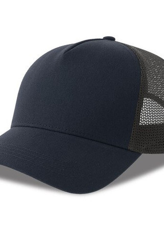 ATLANTIS HEADWEAR AT228 - 5-panel cotton trucker-style cap