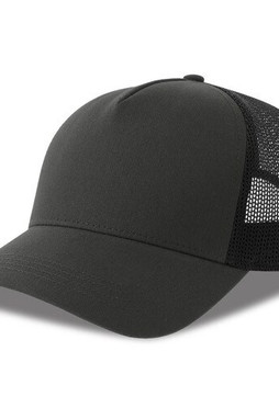 ATLANTIS HEADWEAR AT228 - 5-panel cotton trucker-style cap