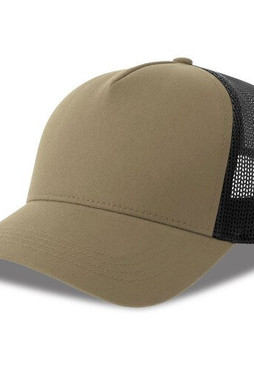 ATLANTIS HEADWEAR AT228 - 5-panel cotton trucker-style cap