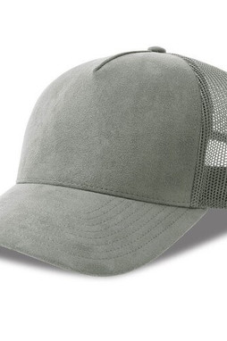 ATLANTIS HEADWEAR AT277 - Faux suede trucker-style cap