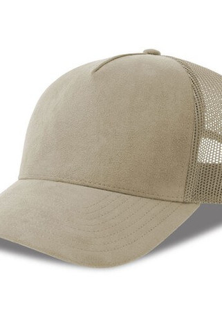 ATLANTIS HEADWEAR AT277 - Faux suede trucker-style cap