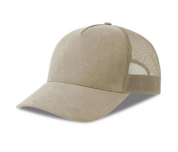 ATLANTIS HEADWEAR AT277 - Faux suede trucker-style cap