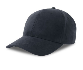 Atlantis Headwear AT287 - Mid visor faux suede 6-panel lippis