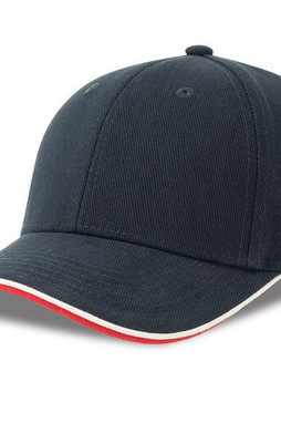 ATLANTIS HEADWEAR AT290 - Kontrastreiche 6-Panel Cap