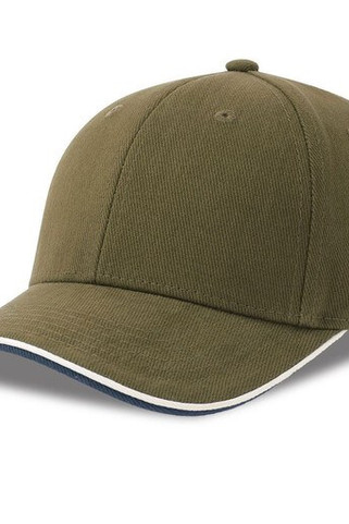 ATLANTIS HEADWEAR AT290 - Casquette 6 pans contrastée