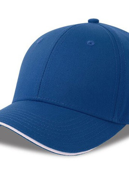 ATLANTIS HEADWEAR AT291 - 6-panel cap with sandwich piping