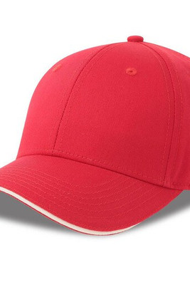 ATLANTIS HEADWEAR AT291 - 6-panel cap with sandwich piping