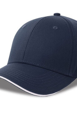 ATLANTIS HEADWEAR AT291 - Casquette 6 pans visière sandwich