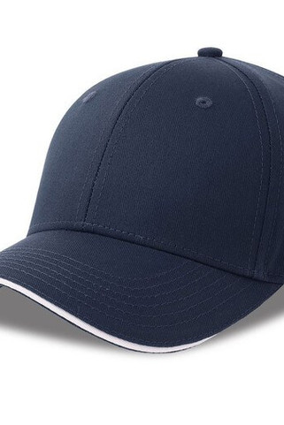 Atlantis Headwear AT291 - 6-panelskeps med sandwichpiping