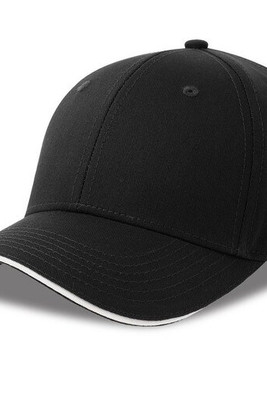 ATLANTIS HEADWEAR AT291 - 6-panel cap with sandwich piping