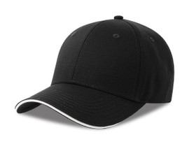 ATLANTIS HEADWEAR AT291 - Casquette 6 pans visière sandwich