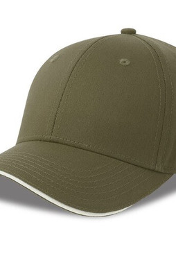 ATLANTIS HEADWEAR AT291 - Casquette 6 pans visière sandwich